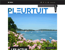 Tablet Screenshot of pleurtuit.com